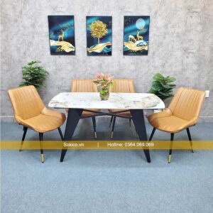 Bàn ghế ăn đẹp hiện đại BGD25 - bàn ghế ăn hiện đại cao cấp nhất