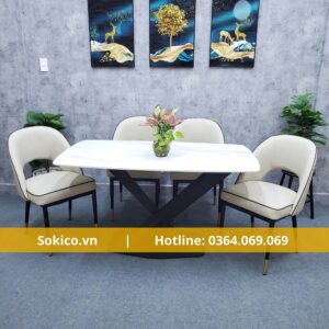 Bàn Ghế Ăn Gia Đình BGD20 - Bộ Bàn Ghế Ăn Cơm Gia Đình Sang Trọng