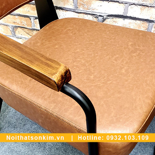 bàn ghế gỗ cà phê khung sắt