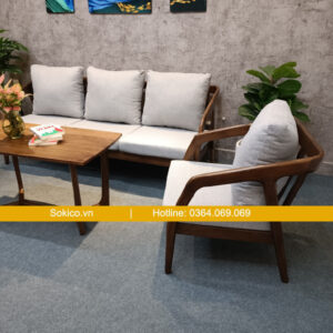 Bàn ghế cà phê gỗ đẹp