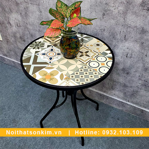 Bàn ghế cafe ngoài trời BGC135