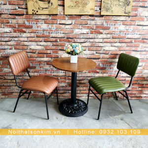 Bàn Ghế Gỗ Cafe Giá Cực Rẻ BGC123