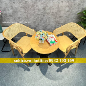 Bàn cafe trò chuyện phong cách