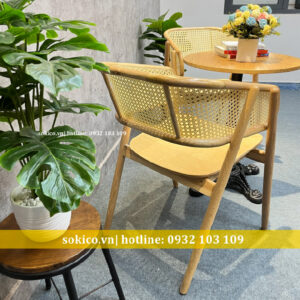 Ghế cafe gỗ đẹp