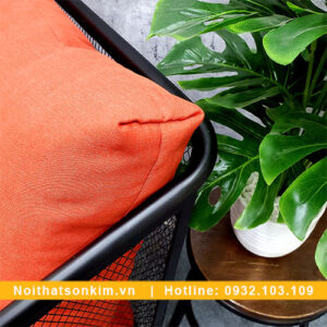 Bàn ghế cafe chân sắt BGC141