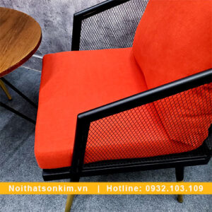 Bàn ghế cafe chân sắt BGC141