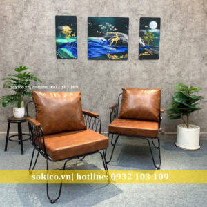 Ghế cafe gỗ vintage