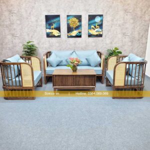 Bàn ghế cafe gỗ BGC158 bàn ghế cafe giá rẻ