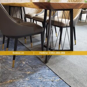 Ghế cafe thiết kế khung sắt sơn tĩnh điện