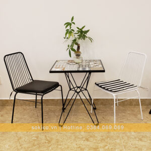 Mẫu Bàn Ghế Cafe Đẹp BGC81 Bàn Ghế Cafe Độc Lạ