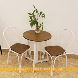 Bàn Ghế Cafe Gỗ BGC90 Bàn Ghế Cafe Giá Rẻ Đẹp