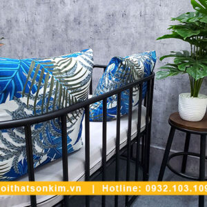 Bàn ghế gỗ quán cà phê BGC140