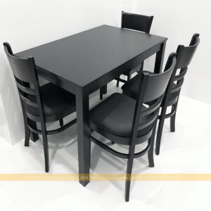 Bàn Ghế Ăn Gỗ BNH06 - Bộ Bàn Ghế Ăn Bằng Gỗ Hiện Đại