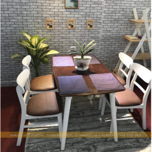 Bàn Ghế Ăn BNH08 - Bàn Ghế Ăn Cao Cấp