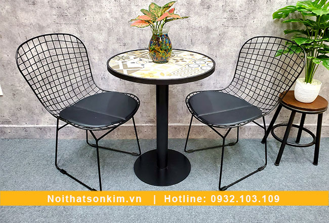 Bàn ghế cà phê BGC136 Bàn ghế cà phê BGC136