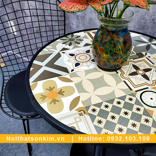 Bàn ghế cà phê BGC136 Bàn ghế cà phê BGC136