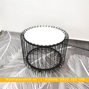 Bàn Sofa Tròn BS09 Mẫu Bàn Sofa Phòng Khách Đẹp