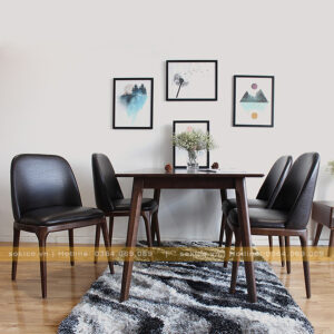 Bàn Ghế Ăn Hiện Đại BNH02 - Mẫu Bàn Ghế Ăn Cao Cấp