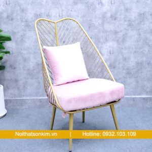 Bàn ghế chân sắt ngoài trời