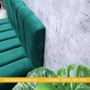 Ghế sofa quán cafe giá rẻ GC96 nhìn chéo