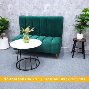 Ghế sofa gỗ cho quán cà phê GC96 hiện đại