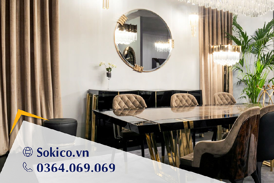 Mẫu bàn ghế cafe sokico đẹp